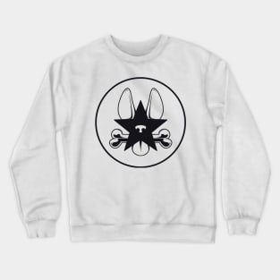 Pupster star, circle version Crewneck Sweatshirt